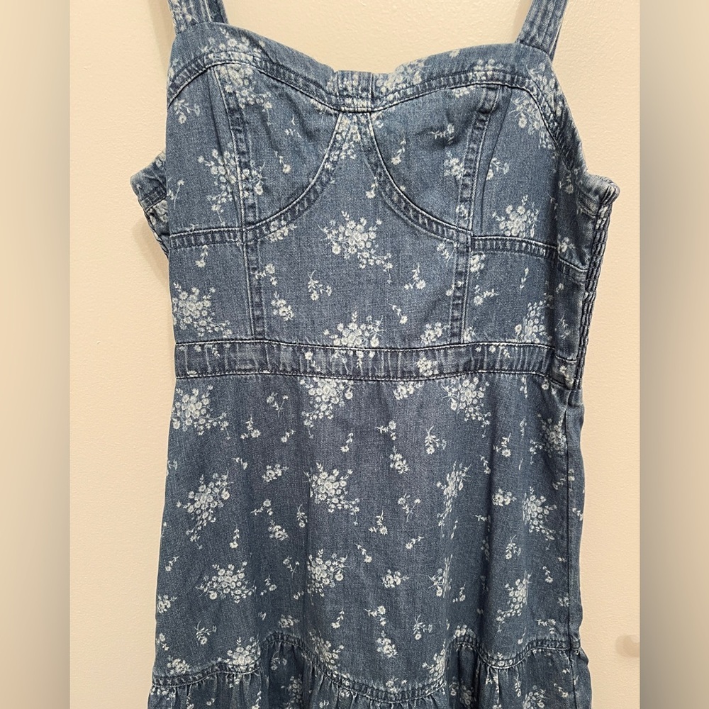 NWOT American Eagle Blue Denim Mini Dress - Picture 5 of 10